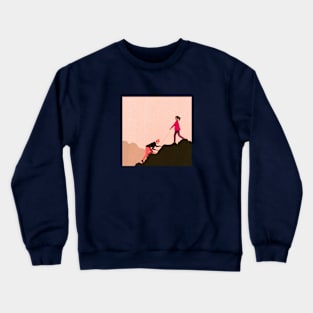 Climbers, October Crewneck Sweatshirt